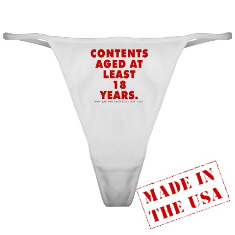 Perverted Justice thong