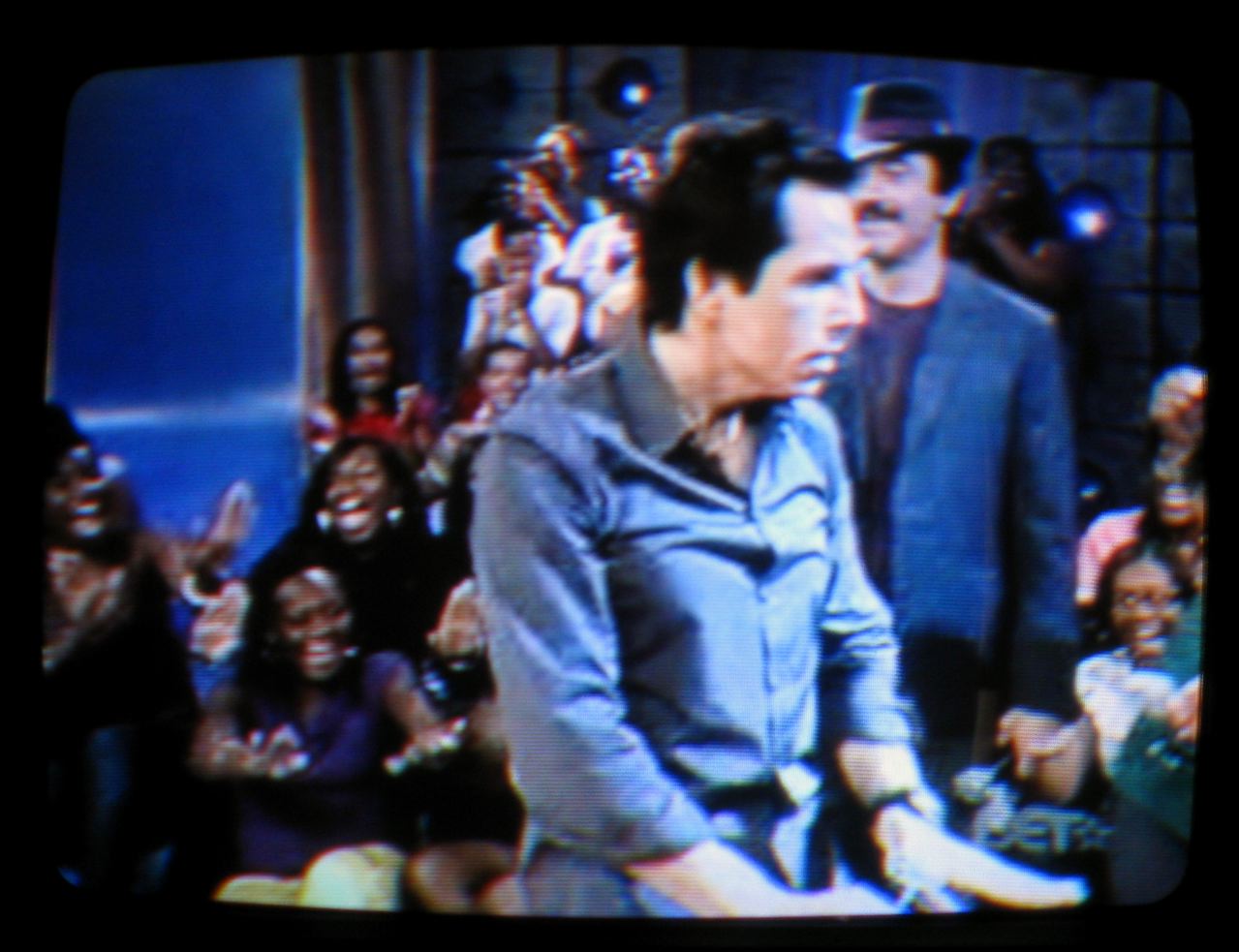 Downey mimicking Stiller on 106th and Park