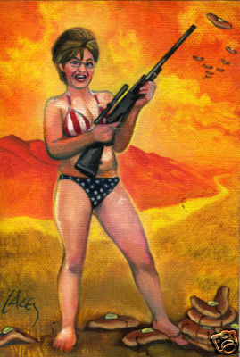 sarah palin swimsuit gun