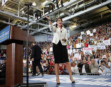 Palin at East Carolina University