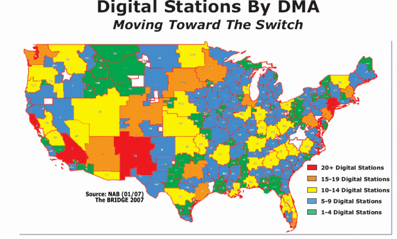 Digital Stations By DMA