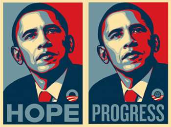 Shepard Fairey\'s Barack Obama Print