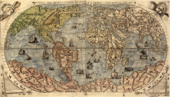 old world map