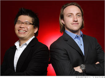 YouTube founders Steve Chen and Chad Hurley