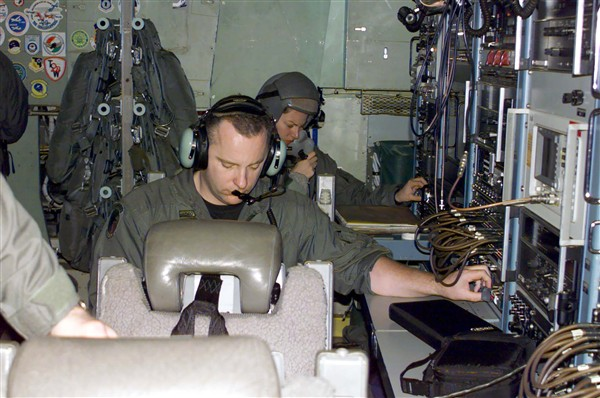 The Air Force training for transmissions