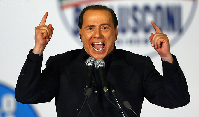 Italian Prime Minister Silvio Berlusconi