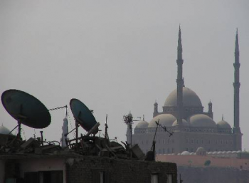 Dishes and Mosque