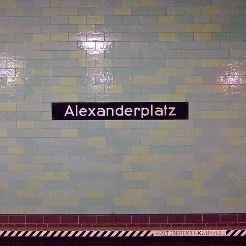 Berlin\'s Alexanderplatz Underground 