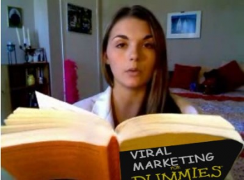 lonelygirl15 reads Viral Marketing for Dummies