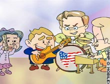 Lil’ Bush band rocks out