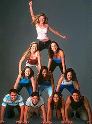 Cast Pyramid from Bring it On