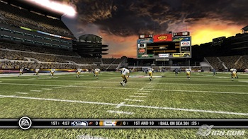 Steelers vs. Seahawks in Madden