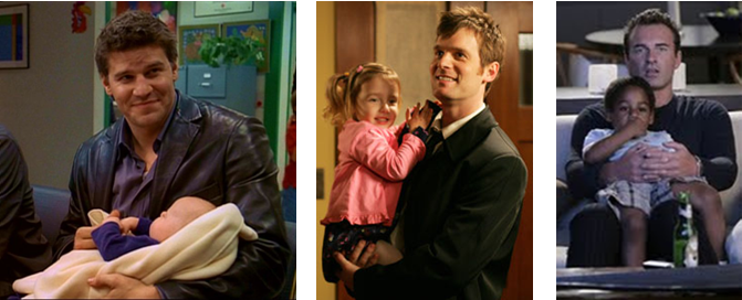 Introducing fatherhood in Angel, Six Feet Under and Nip/Tuck