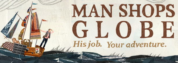 Man Shops Globe