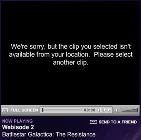 TV Clip Unavailable