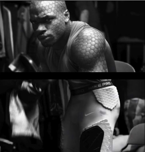 Nike Pro Combat Adrian Peterson Alter Ego Commercial 