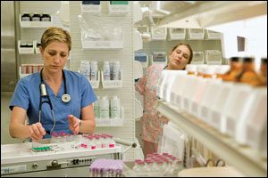 Nurse Jackie and Zoey (Merritt Wever)