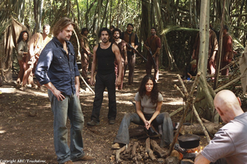 Promotional still from the sixth season of Lost