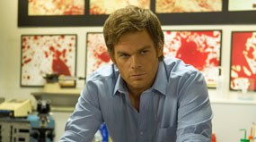 Dexter in his laboratory