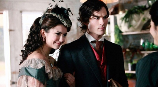Katherine and Damon in 1864