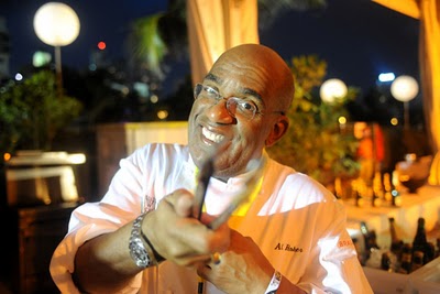 Al Roker in Chef's Coat