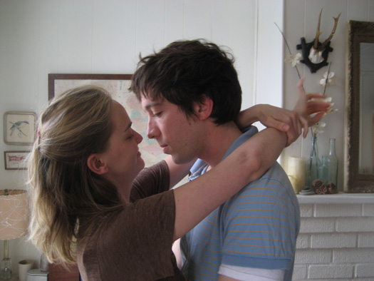 Jess Weixler and Justin Rice in Alexander the Last