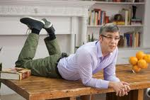 Mo Rocca on Foodography table.