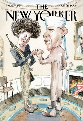 New Yorker Obama Michelle Cover