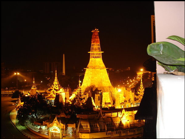 Yangon Burma Myanmar Stupa