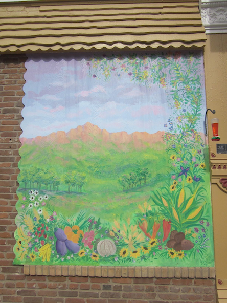 Farming mural