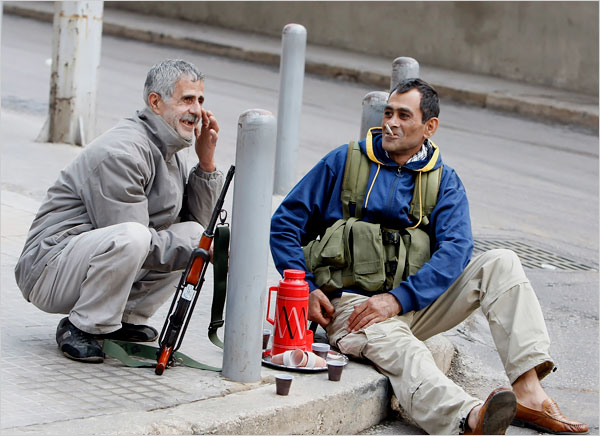 Beirut gunman coffeebreak