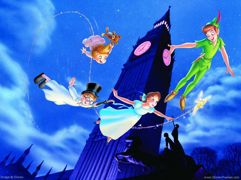 Flying in Peter Pan