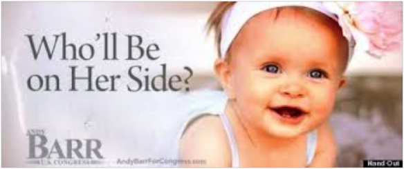 Andy Barr pro-life campaign mailer