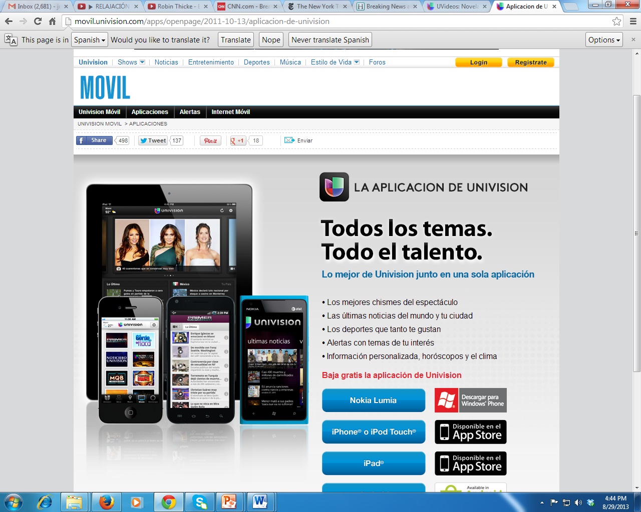 Univision Movil