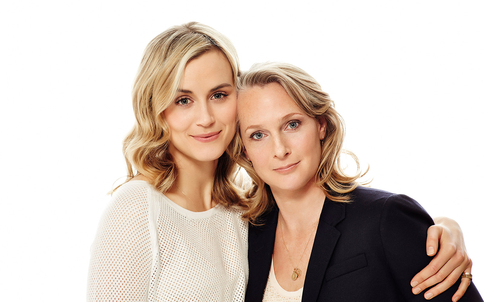 Actress Taylor Schilling with Author Piper Kerman