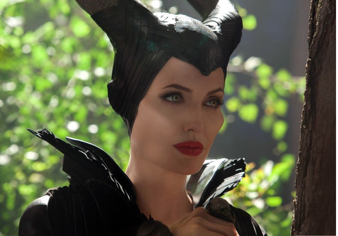 Jolie as Maleficent