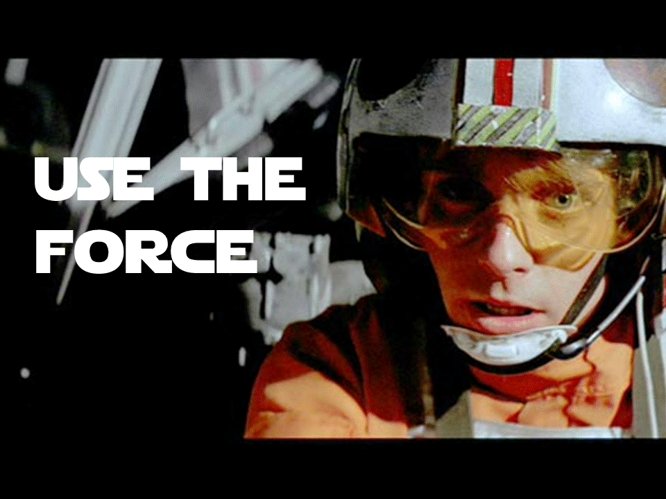 Image result for use the force luke gif